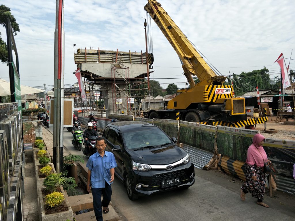 REL KERETA API BINTARO JAKARTA SELATAN JAMAN DULU DAN SEKARANG
