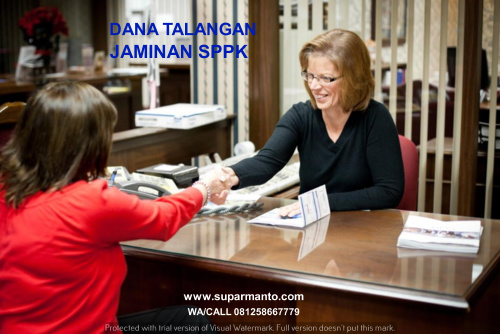 DANA TALANGAN FUNDER PRIBADI JAMINAN SPPK BANK