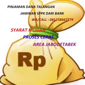 pinjaman dana talangan jaminan offer letter (OL)