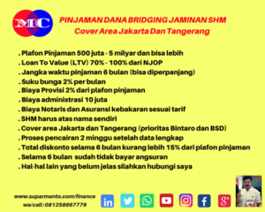 Dana Bridging Jaminan SHM di Pejaten