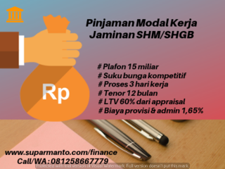 Pinjaman PRK Plafon 15 Miliar