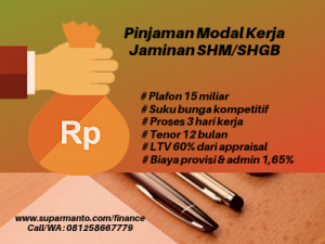 Kredit Modal Usaha Jaminan SHM/SHGB di Jakarta
