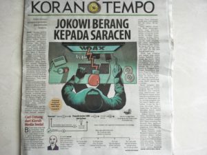 PRESIDEN JOKO WIDODO BERANG KEPADA PELAKU SARACEN DI INDONESIA